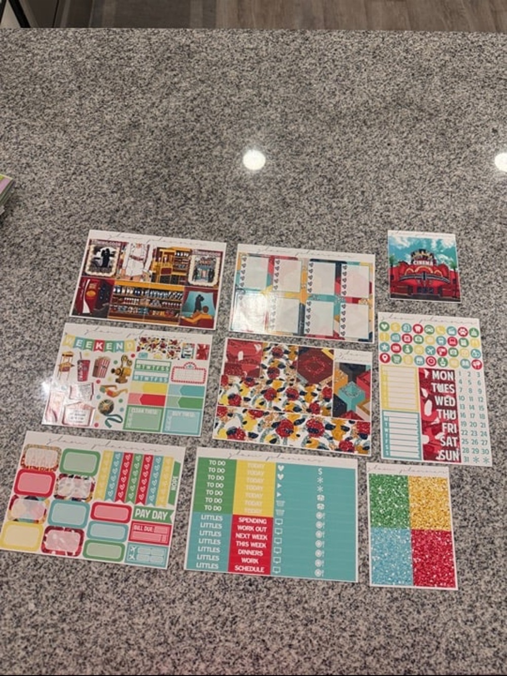 Glam Planner Sticker Kit - Picture 2 of 2